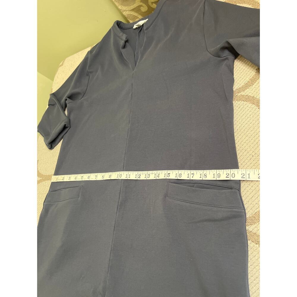 Haven Well Within Polished Lounge Split-Neck Dress, size medium, MSRP $128 - Picture 11 of 12